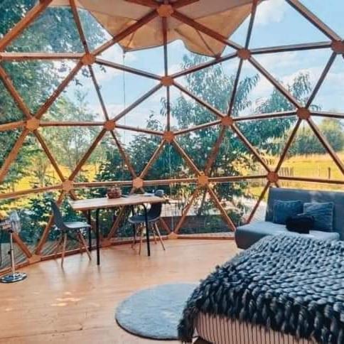 Le Dome Aux Oiseaux Otel Bérig-Vintrange Dış mekan fotoğraf